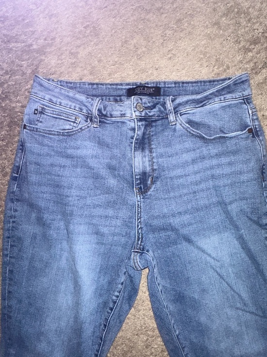 Judy Blue Light Wash Skinny Stretch Jeans Size 16W - Picture 2 of 6